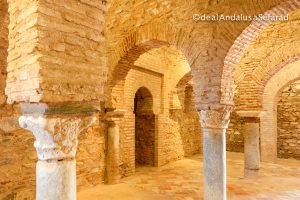 interior de la mezquita de Almonaster la Real, Huelva 